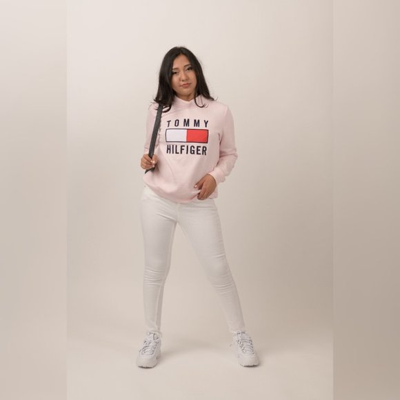 Tommy Hilfiger Pink Turtleneck Sweater - Picture 4 of 4